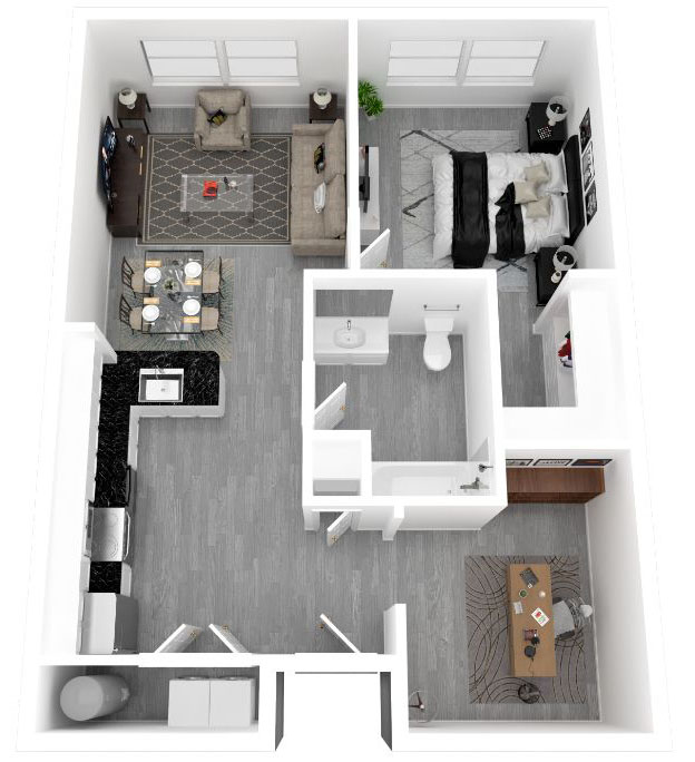floorplan image for Unit 512