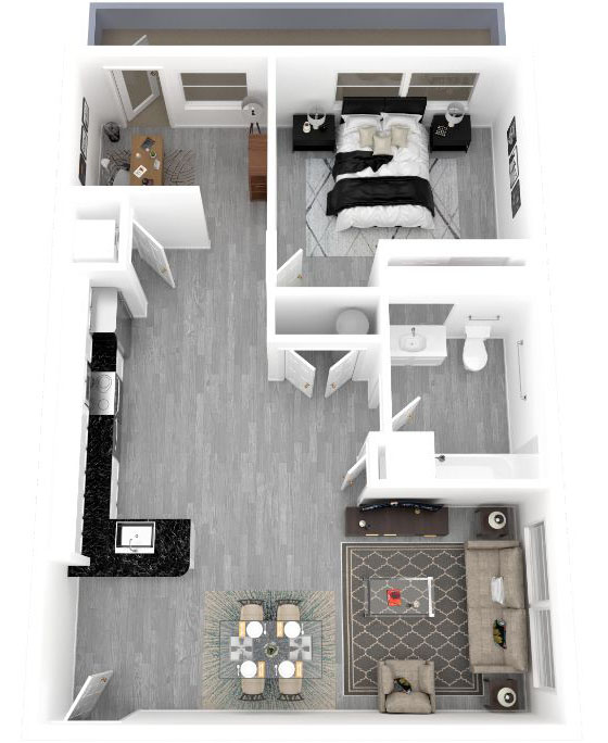 floorplan image for Unit 419