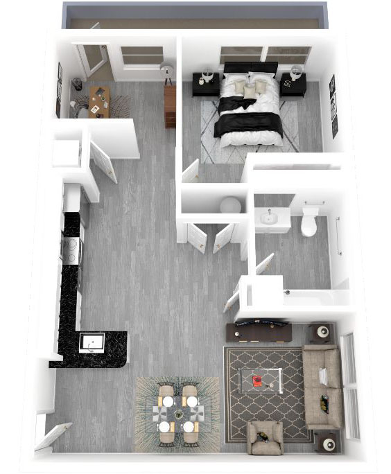floorplan image for Unit 220