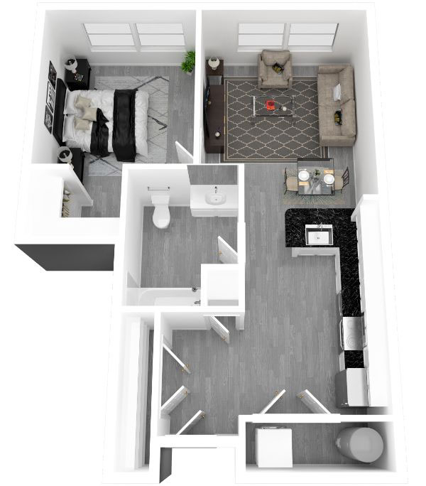 floorplan image for Unit 420